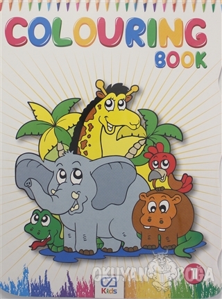 Colouring Book 4 Kitap (Boyama Kalemi Hediyeli) - Kolektif - CA Games