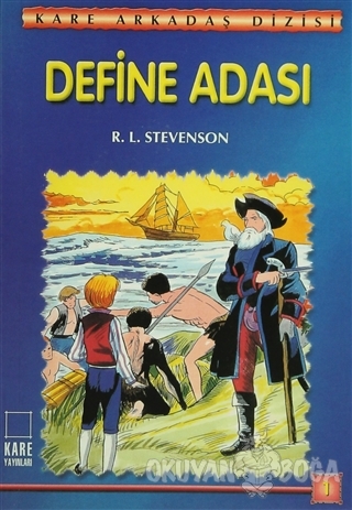 Define Adası - Robert Louis Stevenson - Kare Yayınları - Okuma Kitapla