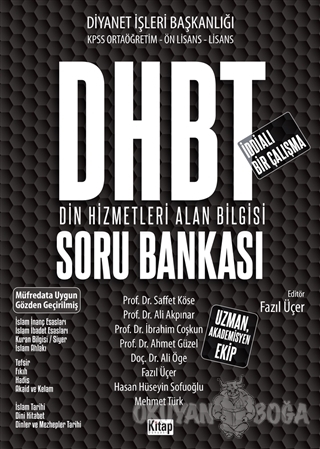 DHBT 1-2, DKAP, Yeterlik ve MBSTS Soru Bankası - Kolektif - Kitap Düny
