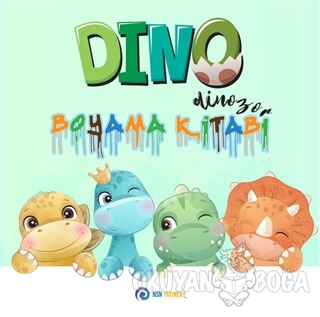 Dino Dinozor - Boyama Kitabı - Kolektif - NSN Yayınevi - Boyama Kitapl