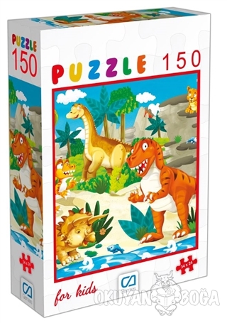 Dinozorlar - 150 Parça Puzzle - - CA Games