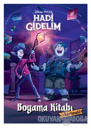 Disney Pixar Hadi Gidelim Çıkartmalı Boyama Kitabı