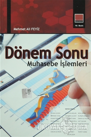 Dönem Sonu Muhasebe İşlemleri - Mehmet Ali Feyiz - Murathan Yayınevi