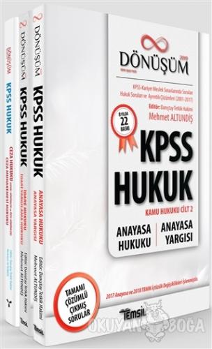 Dönüşüm KPSS Hukuk Seti (3 Kitap Takım) - Mehmet Altundiş - Temsil Kit