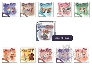 Dore Mimi - Müzikle Değerler Eğitimi Set 1 (10 Kitap Takım)