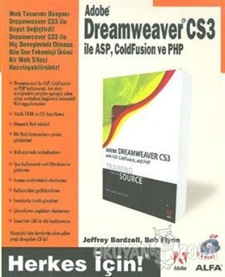 Dreamweaver CS3 ile ASP, ColdFusion ve PHP - Jeffrey Bardzell - Alfa Y