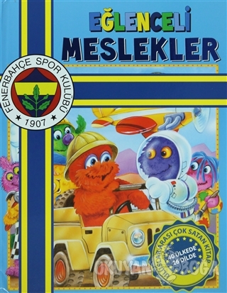 Eğlenceli Meslekler (3 Boyutlu) (Ciltli)