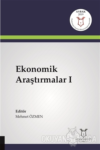 Ekonomik Araştırmalar 1 - Mehmet Özmen - Akademisyen Kitabevi
