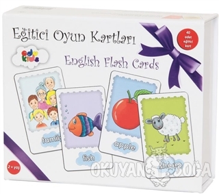 English Flash Cards - Eğitici Oyun Kartları - - Edu Kids Yayınevi