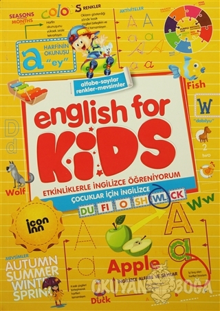 English for Kids - Etkinliklerle İngilizce Öğreniyorum - Kolektif - İc