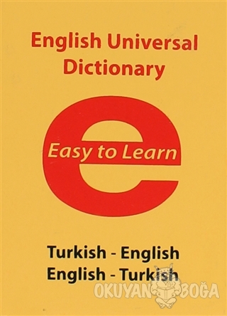 English Universal Dictionary - Easy to Learn (Ciltli)