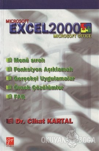 Excel 2000 Microsoft Office - Cihat Kartal - Gazi Kitabevi