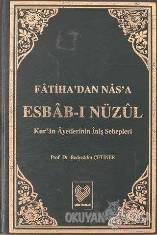 Fatiha'dan Nas'a Esbab-ı Nüzul 2. Cilt (Ciltli) - Bedreddin Çetiner - 