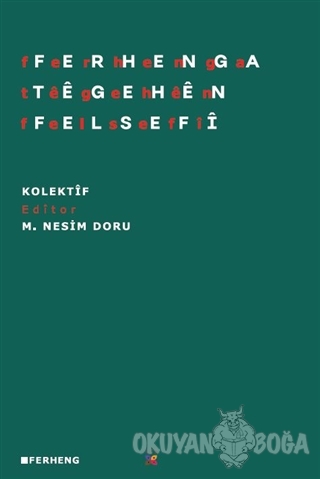 Ferhenga Tegehen Felsefi - Kolektif - Lis Basın Yayın