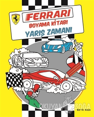 Ferrari Boyama Kitabı: Yarış Zamanı