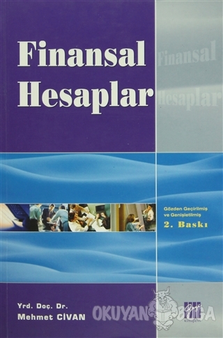 Finansal Hesaplar - Mehmet Civan - Gazi Kitabevi