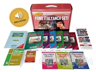FONO İtalyanca Set (13 kitap + 6 CD) - Kolektif - Fono Yayınları
