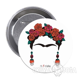 Frida Kahlo 3 - Rozet - - Aylak Adam - Hobi