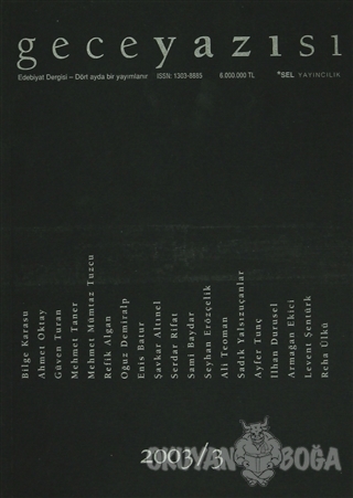 Geceyazısı 2003 - 3 - Kolektif - Sel Yayıncılık