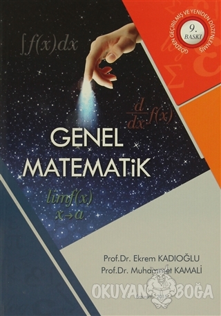 Genel Matematik - Ekrem Kadıoğlu - Kültür Eğitim Vakfı Yayınevi