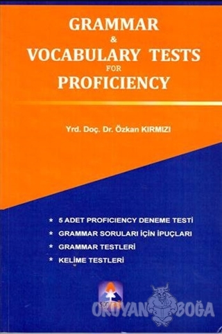 Grammar - Vocabulary Tests for Proficiency - Özkan Kırmızı - Sonçağ Ya