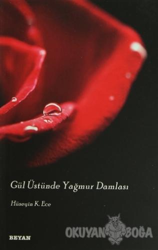 Gül Üstünde Yağmur Damlası
