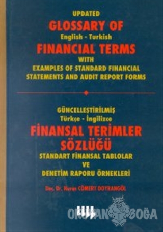 Güncelleştirilmiş Türkçe-İngilizce Finansal Terimler Sözlüğü Standart 