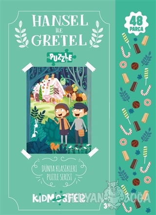 Hansel ile Gretel - Dünya Klasikleri Puzzle Serisi - - Kidmosfer