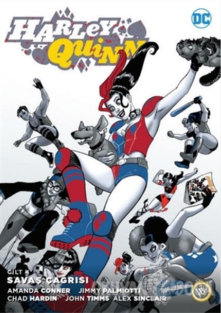 Harley Quinn Cilt 4: Savaş Çağrısı - Amanda Conner - JBC Yayıncılık