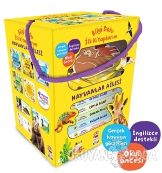 Hayvanlar Ailesi - Bilgi Dolu İlk Kitaplarım Set (5 Kitap Takım)