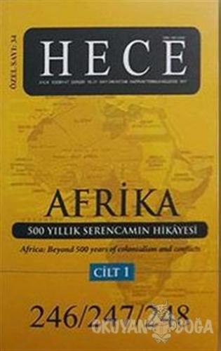 Hece Aylık Edebiyat Dergisi Afrika Özel Sayısı Cilt: 1 (246/247/248) -
