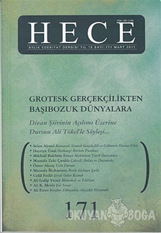 Hece Aylık Edebiyat Dergisi Sayı: 171 - Kolektif - Hece Dergisi