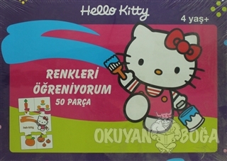Hello Kitty Okul Öncesi Renkler Yap Boz 50 Parça Puzzle - Kolektif - G