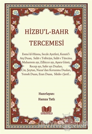 Hizbu'l Bahr Tercemesi - Hamza Tatlı - Kitapkalbi Yayıncılık