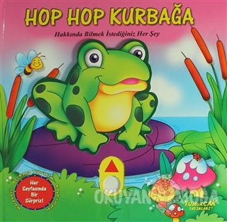 Hop Hop Kurbağa - Hareketli Kitap (Ciltli)