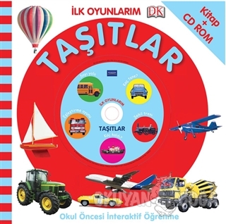 İlk Oyunlarım Taşıtlar (Ciltli)