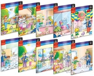 İngilizce Hikaye Seti (10 Kitap) İlkokul 3.Sınıf Karekod Dinlemeli