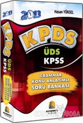 İngilizce KPDS-ÜDS 2013 Grammar Konu Anlatımlı Soru Bankası - Hasan Yü
