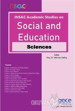 INSAC Academic Studies On Social and Education Sciences - Mehmet Dalkı
