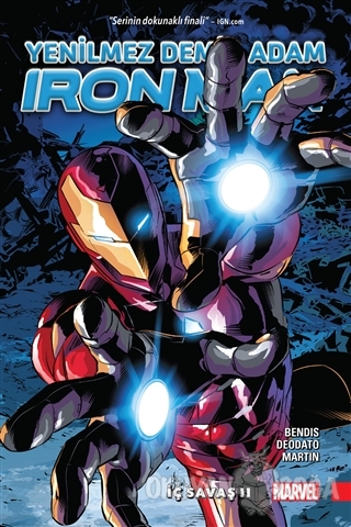 Iron Man Cilt 2 - Yenilmez Demir Adam - Brian Michael Bendis - Arka Ba