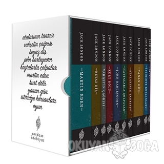 Jack London Seti (10 Kitap Takım) - Jack London - Yordam Edebiyat