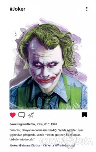 Joker - Bookstagram Defter - - Aylak Adam - Hobi
