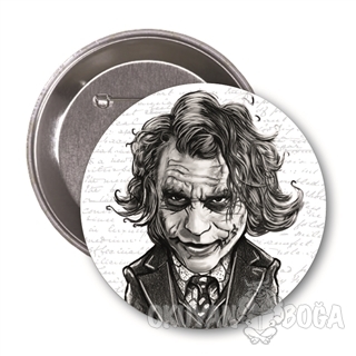 Joker (Karikatür) - Rozet - - Aylak Adam - Hobi