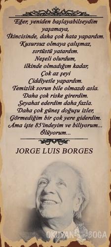 Jorge Luis Borges Poster - - Melisa Poster - Poster
