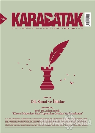 Karabatak Dergisi Yayınları Sayı : 34 Eylül - Ekim 2017 - Kolektif - K