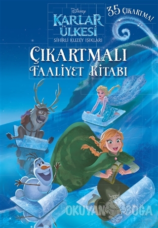Karlar Ülkesi Sihirli Kuzey Işıkları - Çıkartmalı Faaliyet