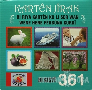 Karten Jiran (Kürtçe Görsel Eğitim Kartları) - Qahir Bateyi - Sitav Ya