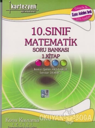 Kartezyen 10. Sınıf Matematik Soru Bankası 1. Kitap - Remzi Şahin Aksa