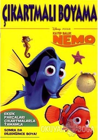 Kayıp Balık Nemo Çıkartmalı Boyama