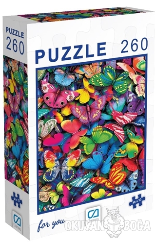 Kelebekler - 260 Paça Puzzle - - CA Games